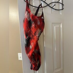 Worn twice adidas size 28 suit